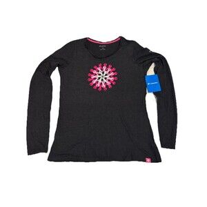 Columbia Sportswear Company Women’s Medium Black Long Sleeve T-Shirt Sportswear